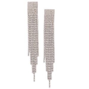 Rhinestone Drop Earrings (5038)